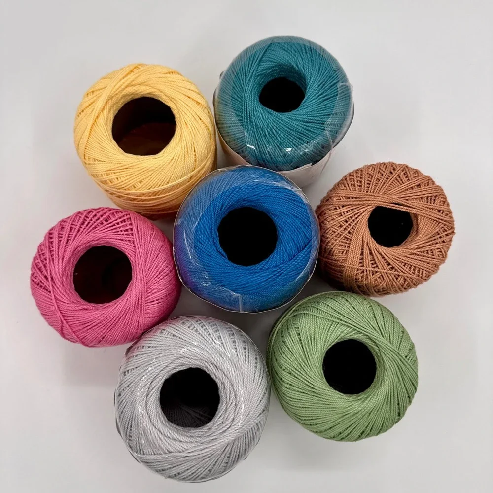 Aunt Lydia's Fashion 3 Crochet Thread Lot 7 Assorted Colors 100% Cotton 150 Yard - Picture 3 of 16